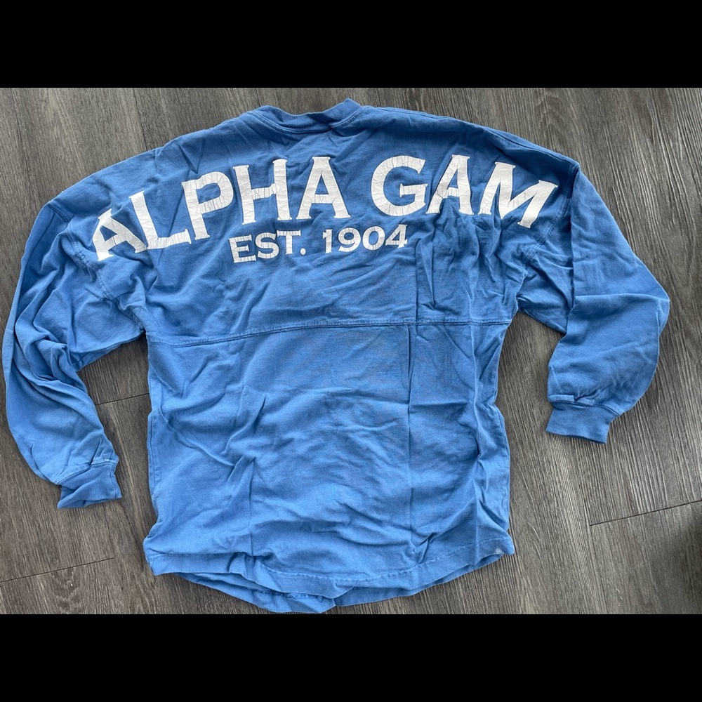 Alpha gamma delta spirit jersey